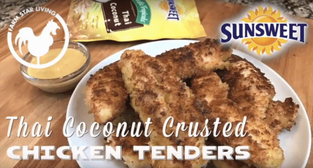 Thai Coconut Crusted Chicken Tenders