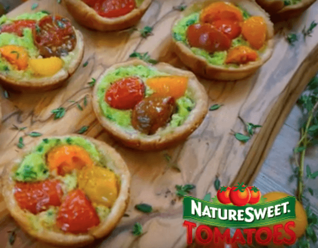 Mini NatureSweet Constellation Tomato Tarts