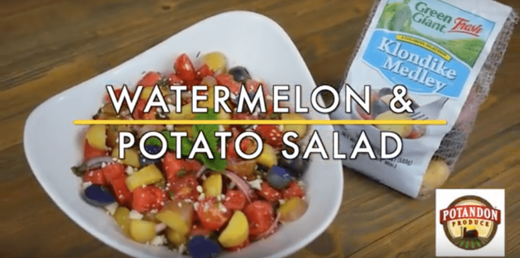 Watermelon & Klondike Potato Salad