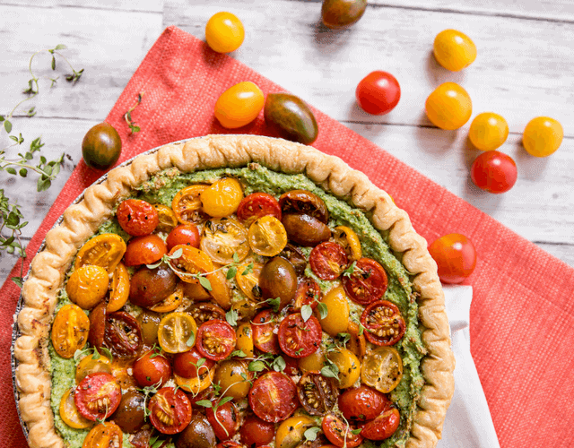 Constellation™ Tomato Tart with Spinach