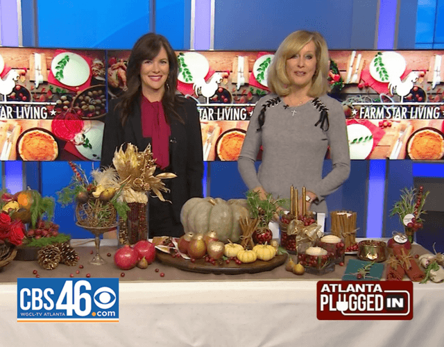 Holiday Fresh Food Tablescape!