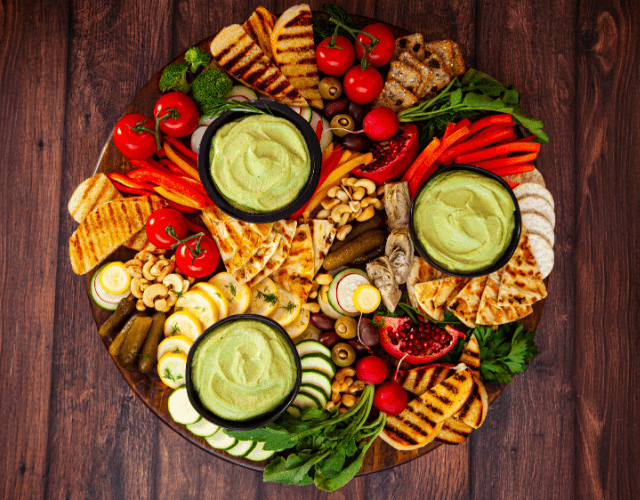 Plant-Based Spinach Herb Cashew Dip