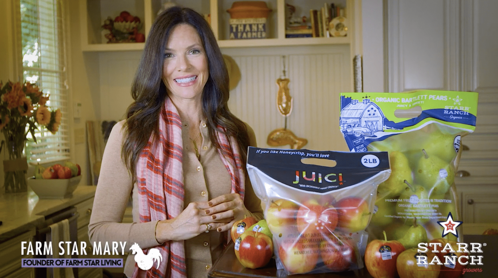 Farm Star Mary's Minutes: Bartlett Pears & JUICI™ Apples