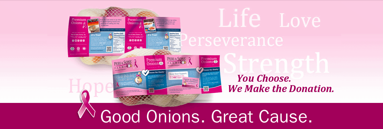 Sharing Prevention & Assistance, Peri & Sons Farms' are back in PINK!