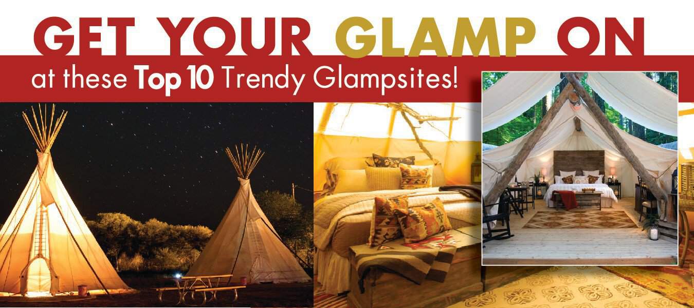 Get your GLAMP on! Top 10 Trendy 