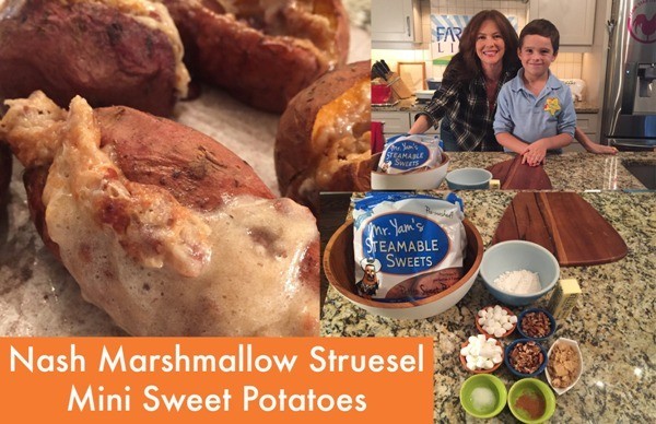 Nash Marshmallow Streusel Sweet Potatoes