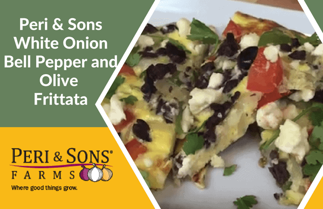 Peri & Sons White Onion Frittata