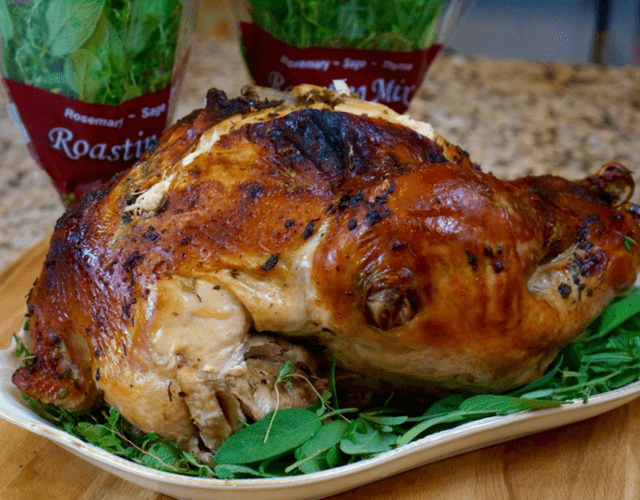 Thanksgiving Turkey with Roasting Mix Herbs