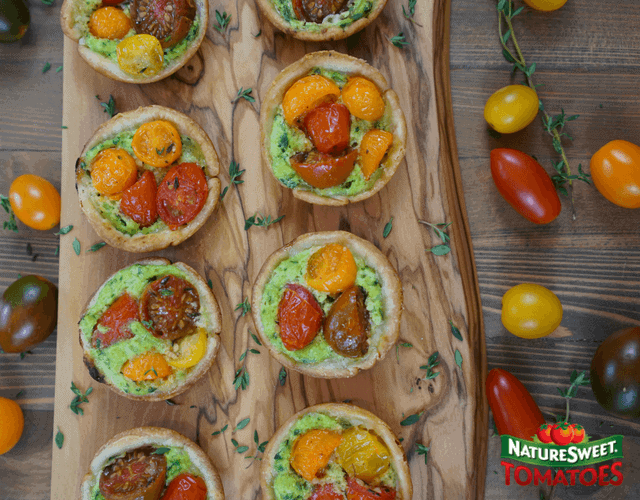 NatureSweet® Constellation Tomato Tarts