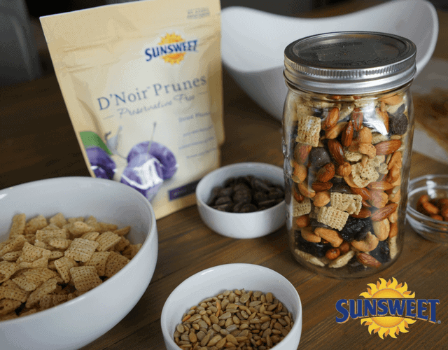 Sweet Heat Trail Mix with Sunsweet Prunes