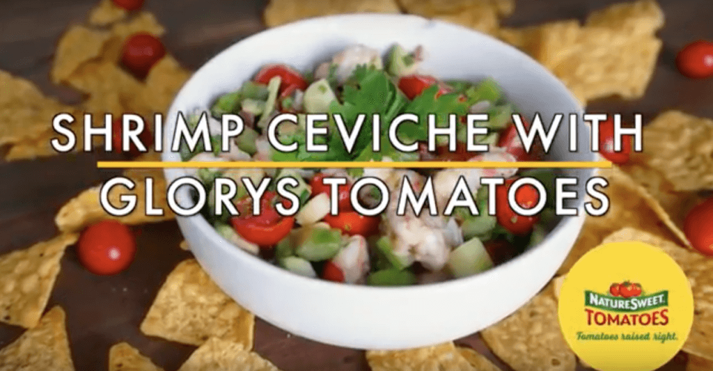 Shrimp Ceviche with Glorys