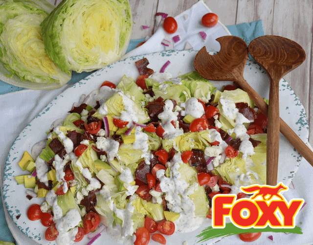 Foxy Iceberg Party Platter Wedge Salad