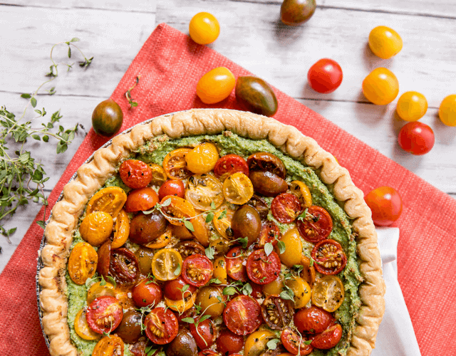 Constellation™ Tomato Tart with Spinach