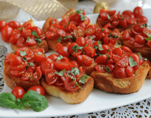 Cherubs® Tomato Bruschetta on Texas Toast