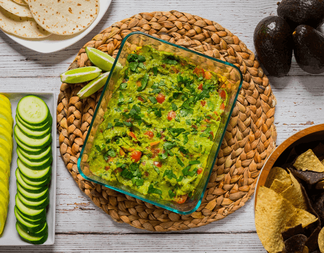 Southwest Guacamole Dip with Del Monte® Hass Avocados