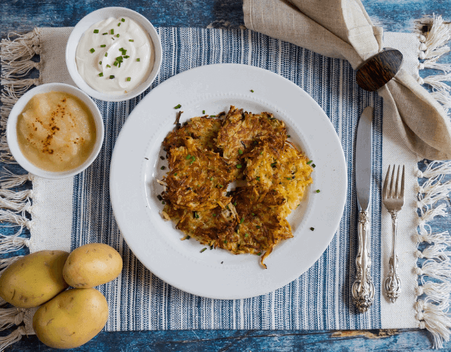 CarbSmart™ Potato Latkes