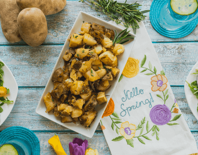 Instant Pot Roasted Russet Potatoes