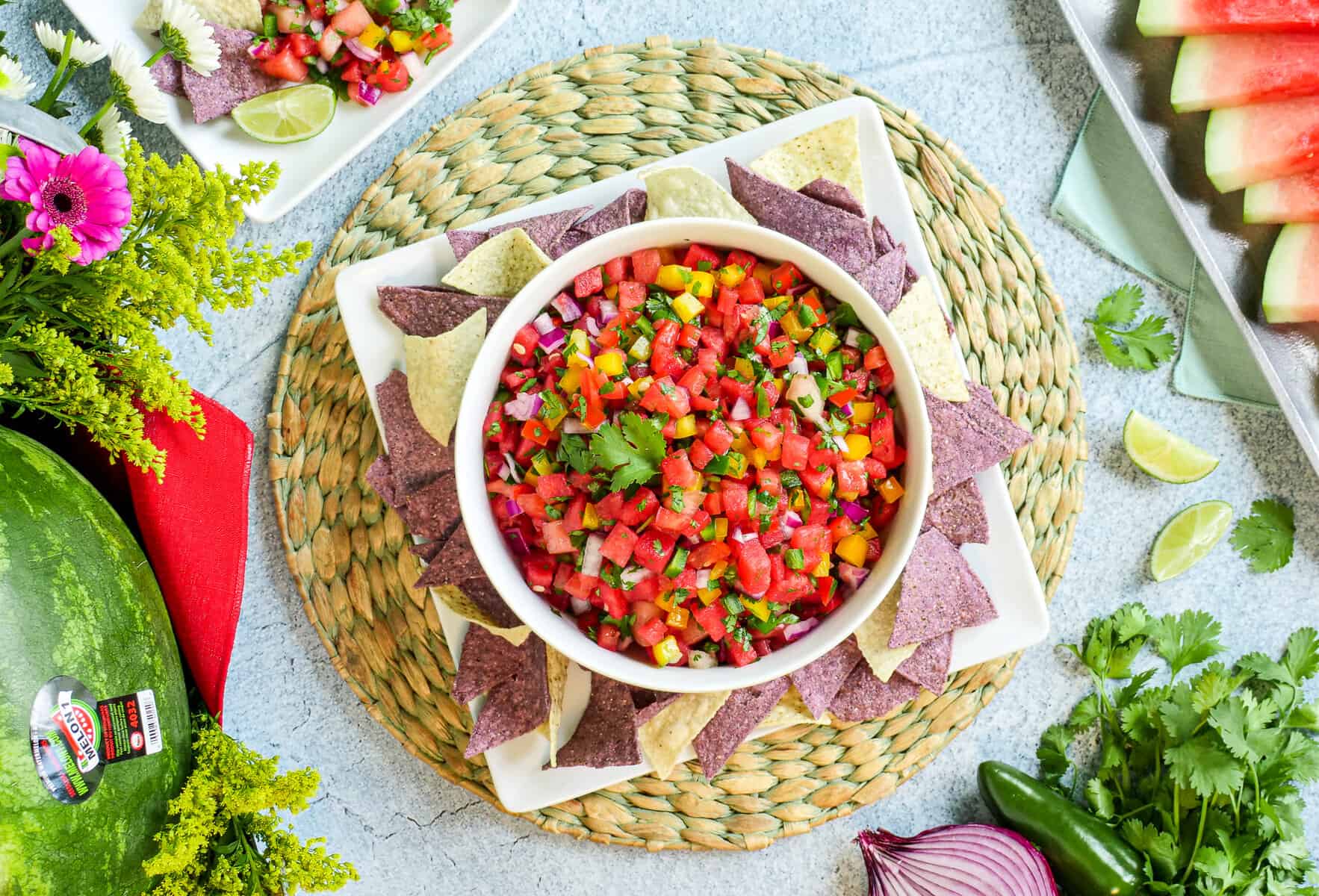 Melon 1 Watermelon Salsa