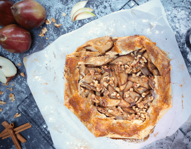 Starr Ranch® Red Anjou Pear & Walnut Galette