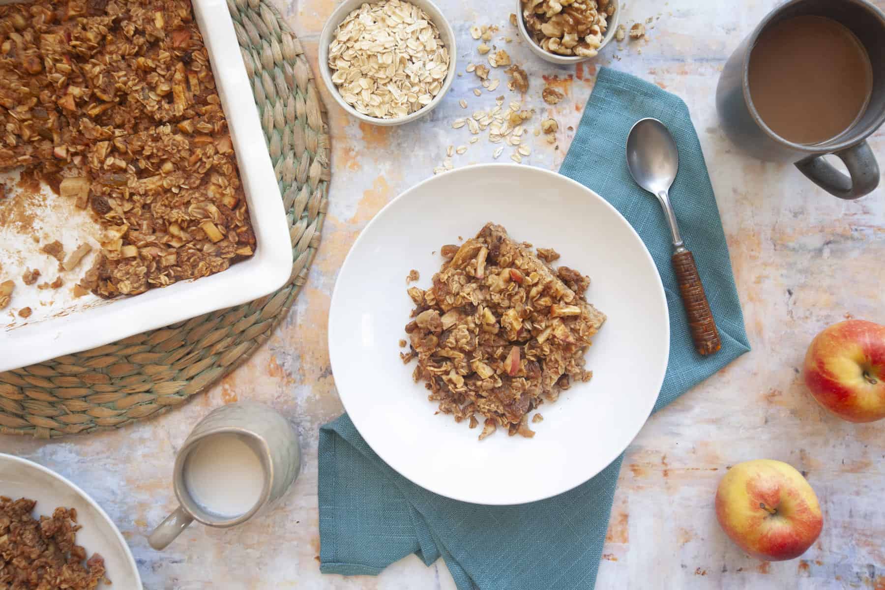 Organic Gala Apple Baked Oatmeal