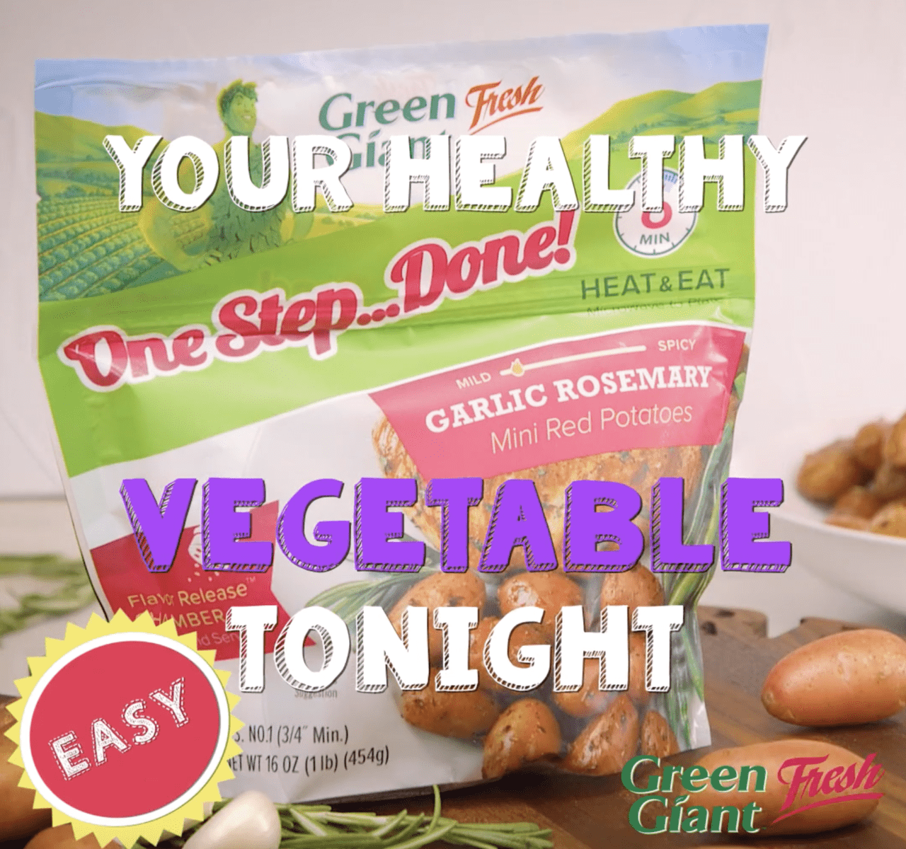 Green Giant™ Fresh: Healthy One Step...Done!™ Potatoes