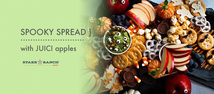 Spooky Spread with JUICI™ Apples