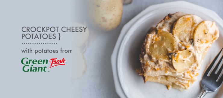 Crockpot Cheesy Potatoes