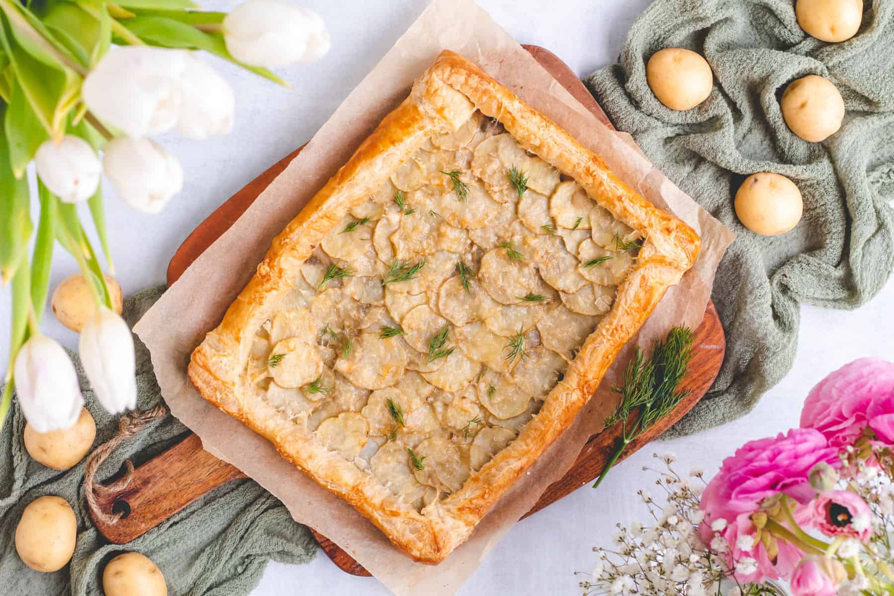 Spring Potato Galette Recipe