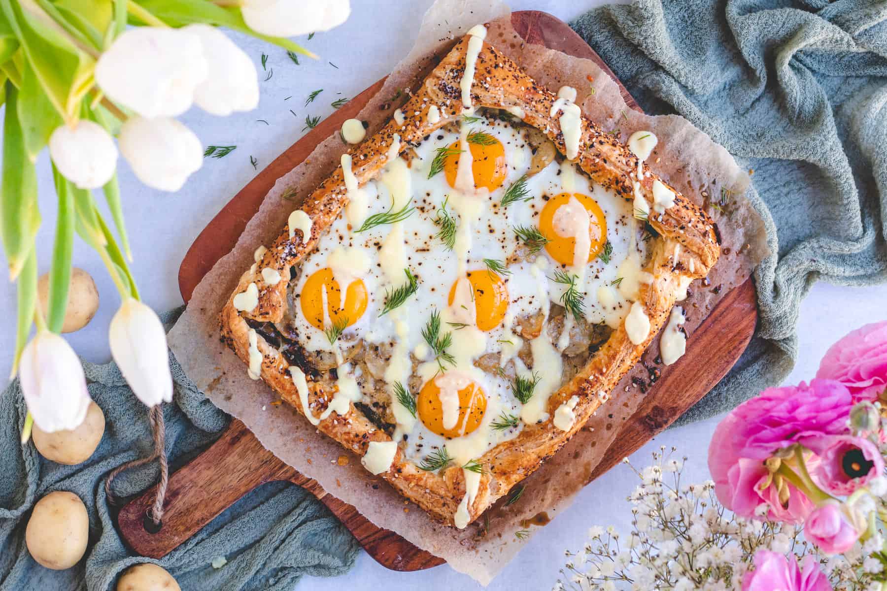 Spring Potato Galette