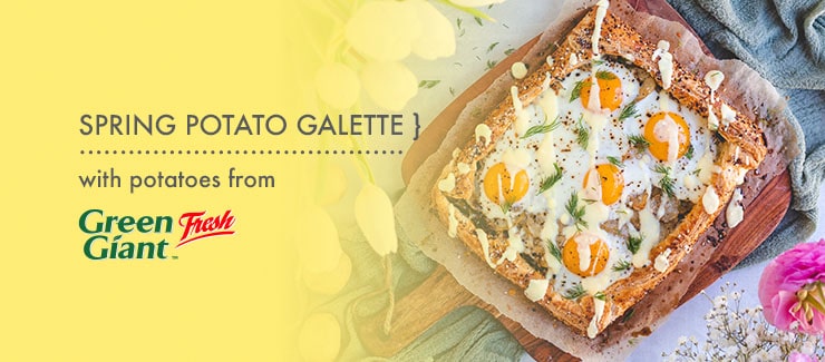 Spring Potato Galette