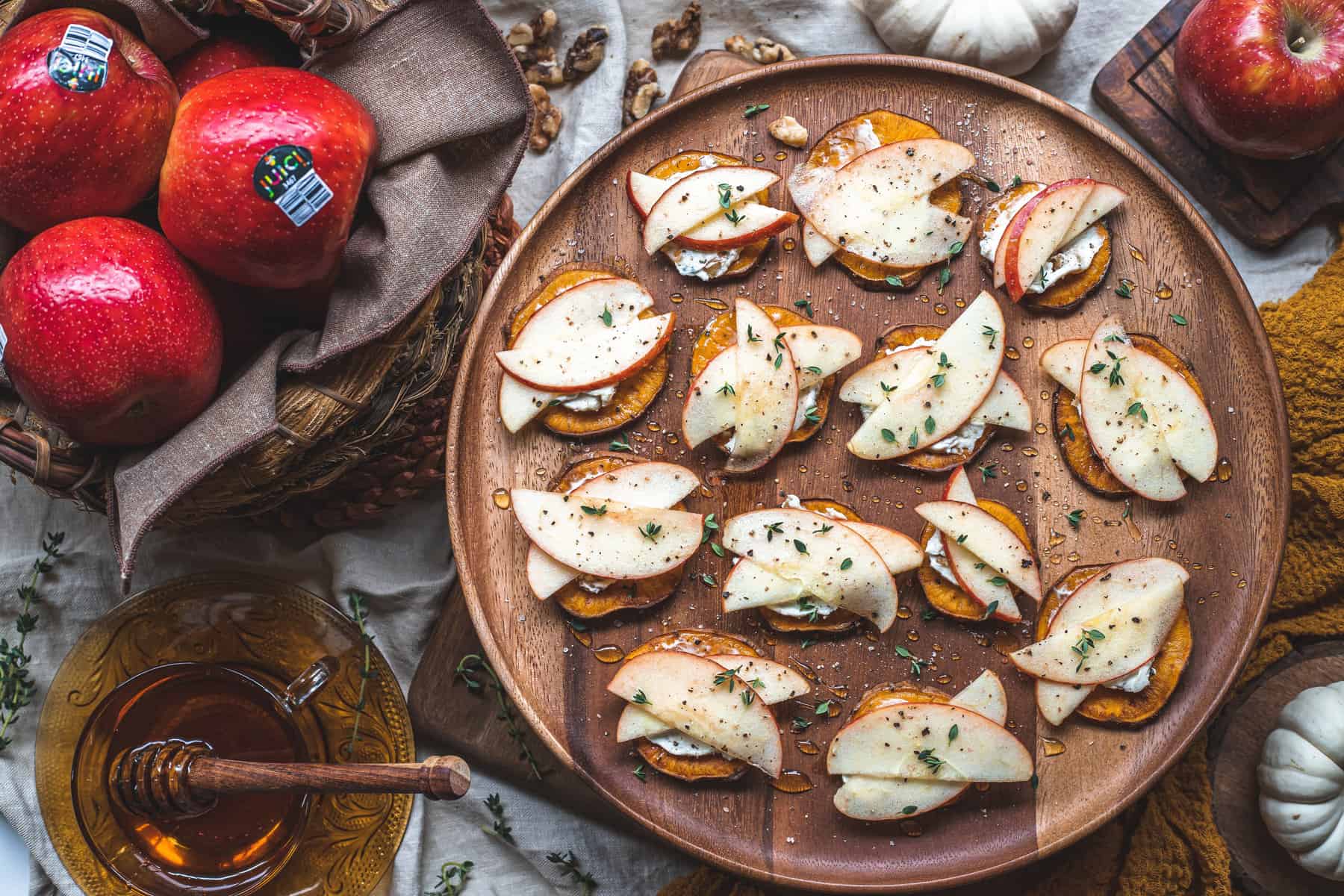 JUICI™ Apple & Sweet Potato Crostini