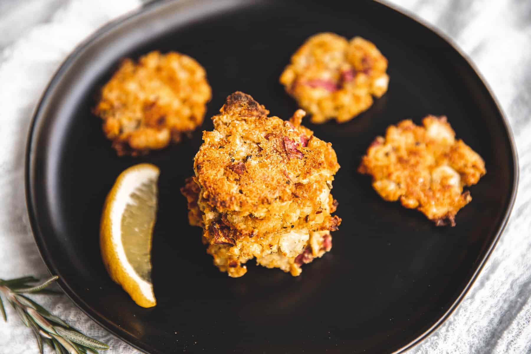 Potato Garlic Rosemary Falafel