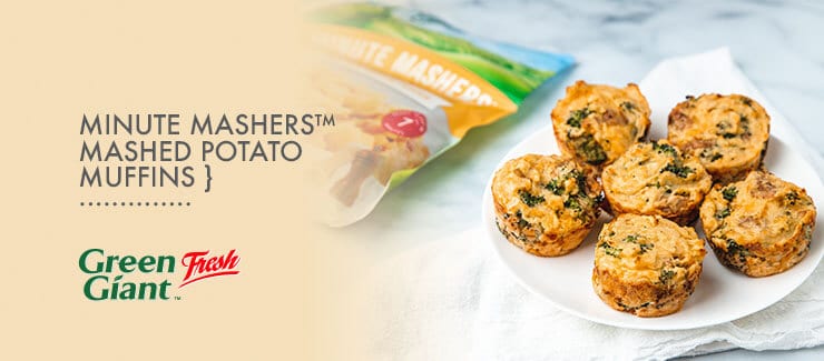 Minute Mashers™ Mashed Potato Muffins