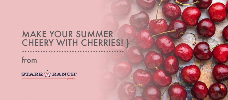 Make Your Summer Cheery - with CHERRIES!