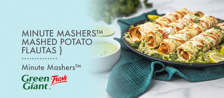 Minute Mashers™ Mashed Potato Flautas