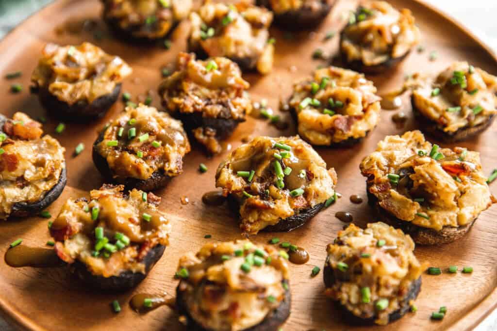 Minute Mashers™ with Gravy Stuffed Mushrooms