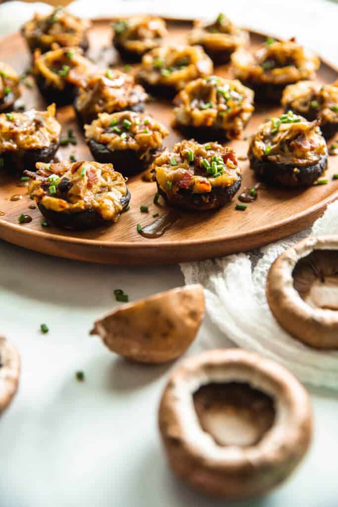 Minute Mashers™ with Gravy Stuffed Mushrooms