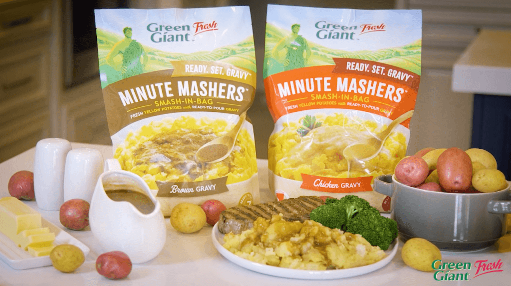 Minute Mashers™ with Gravy from Green Giant™ Fresh