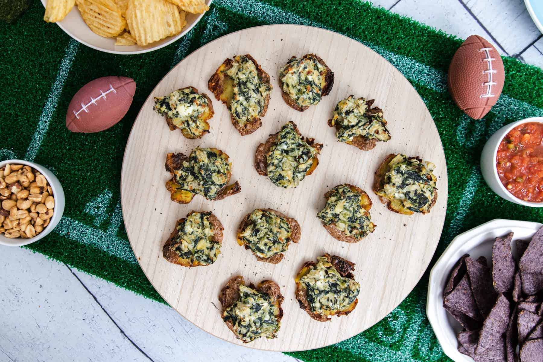 Spinach & Artichoke Smashed One Step...Done!™ Potatoes