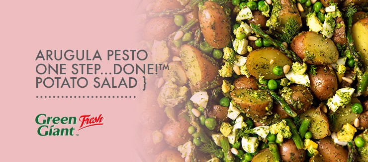 Arugula Pesto One Step...Done!™ Potato Salad