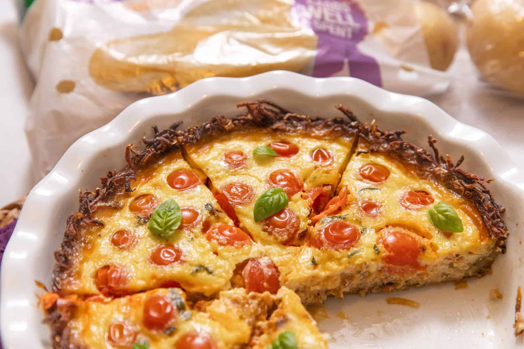 CarbSmart™ Potato Quiche by Farm Star Living