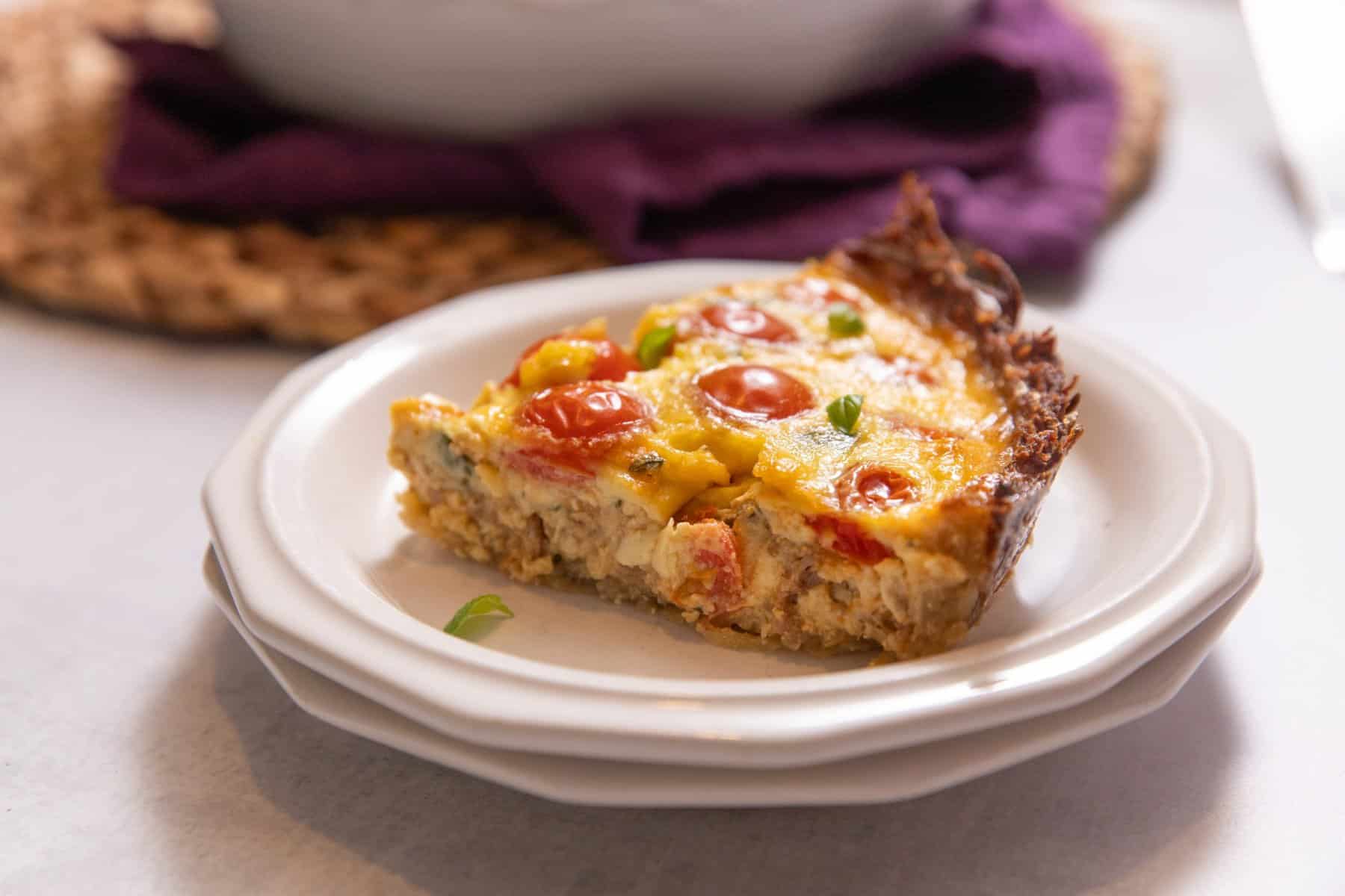 CarbSmart™ Potato Quiche by Farm Star Living