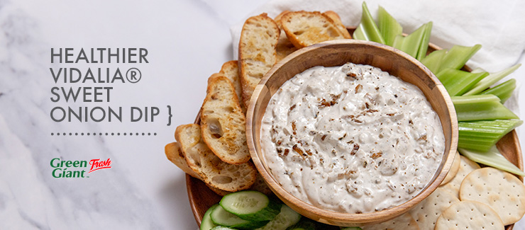 Healthier Vidalia® Sweet Onion Dip