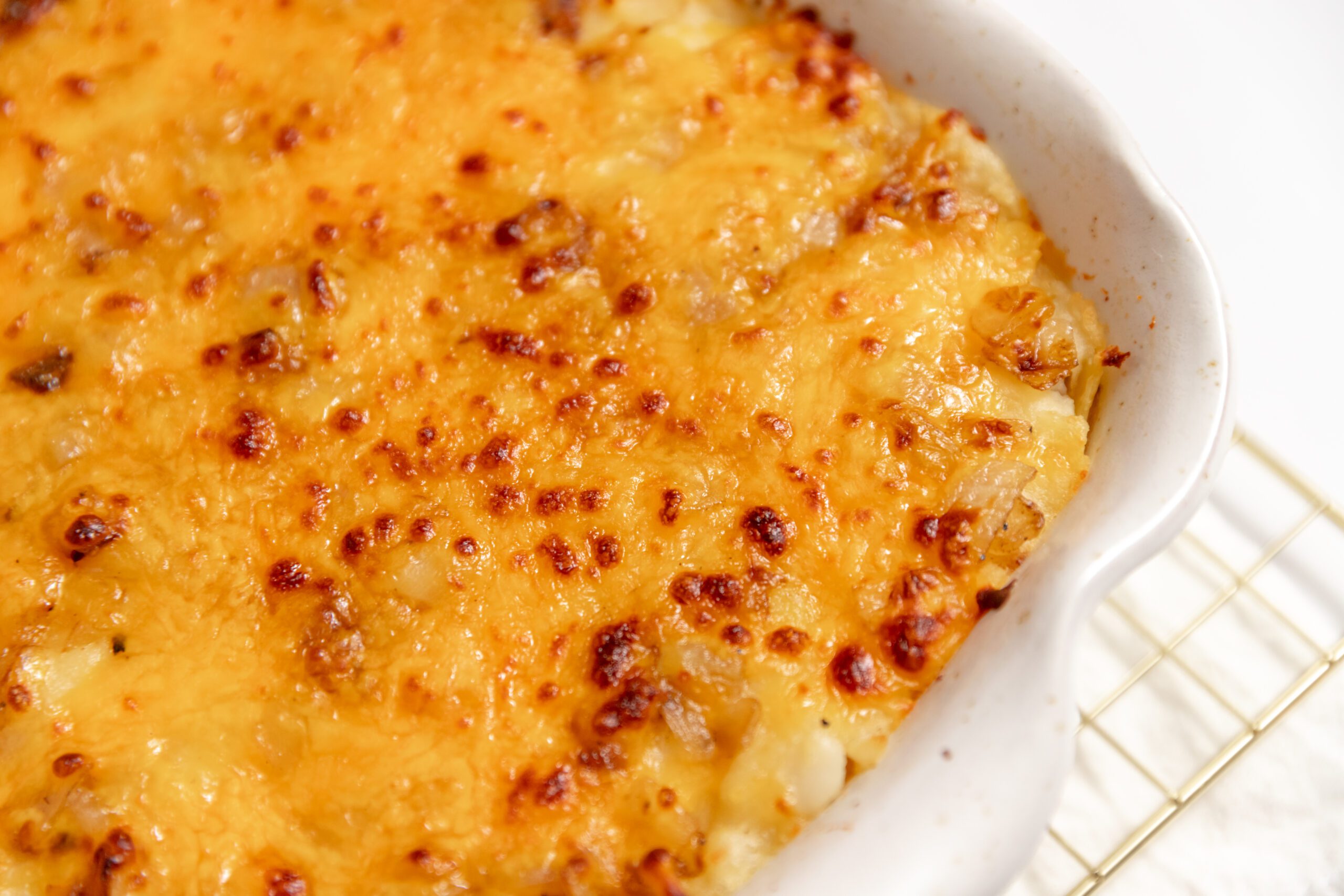 Pierogi Casserole made with Green Gian™ Fresh Russet Potatoes by Farm Star Living